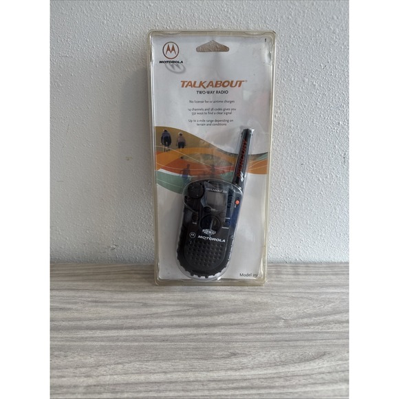 Motorola Other - Motorola Talkabout 250 Two-Way Radio Cobalt Blue NEW Sealed Vintage